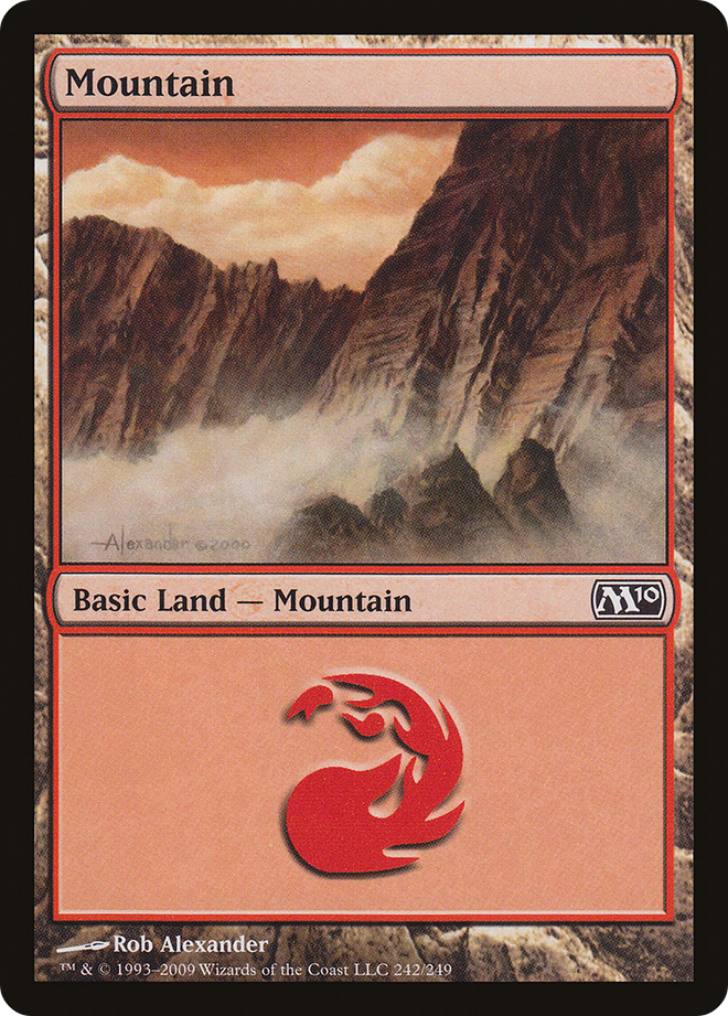 Mountain (242) [Magic 2010]