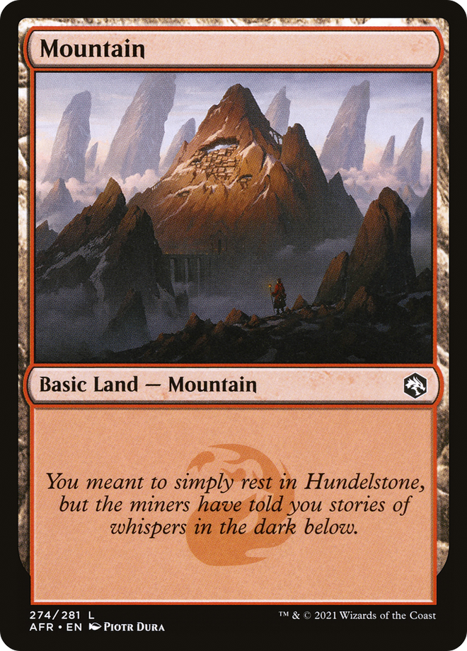 Mountain (274) [Dungeons & Dragons: Adventures in the Forgotten Realms]