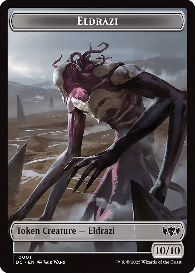 Eldrazi // Citizen Double - Sided Token [Tarkir: Dragonstorm Commander Tokens] - Anime Alley