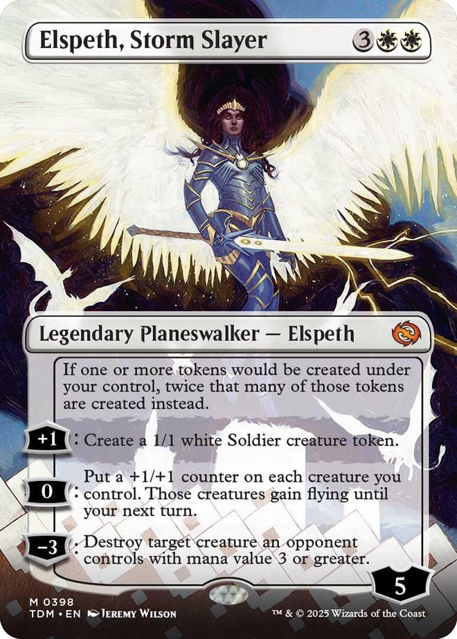 Elspeth, Storm Slayer (Borderless) [TDM - 398] - Anime Alley