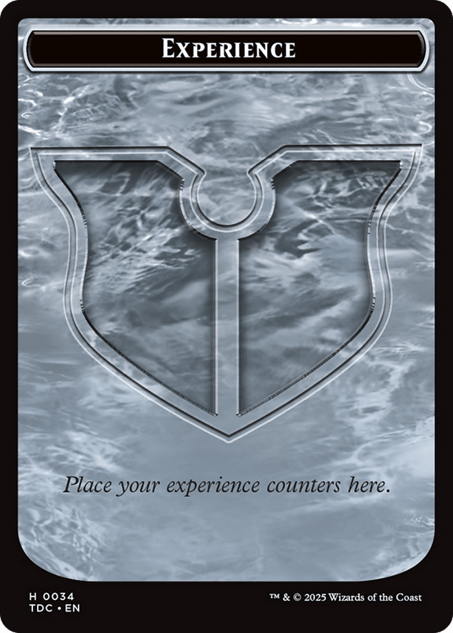 Experience // Treasure Double - Sided Token [Tarkir: Dragonstorm Commander Tokens] - Anime Alley