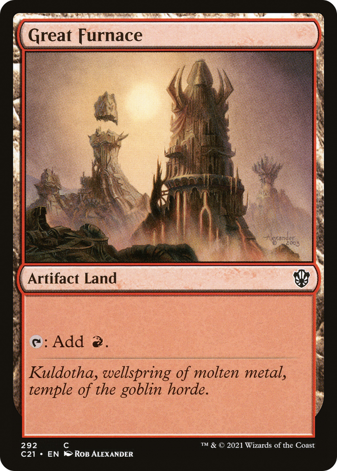 Great Furnace [Commander 2021]