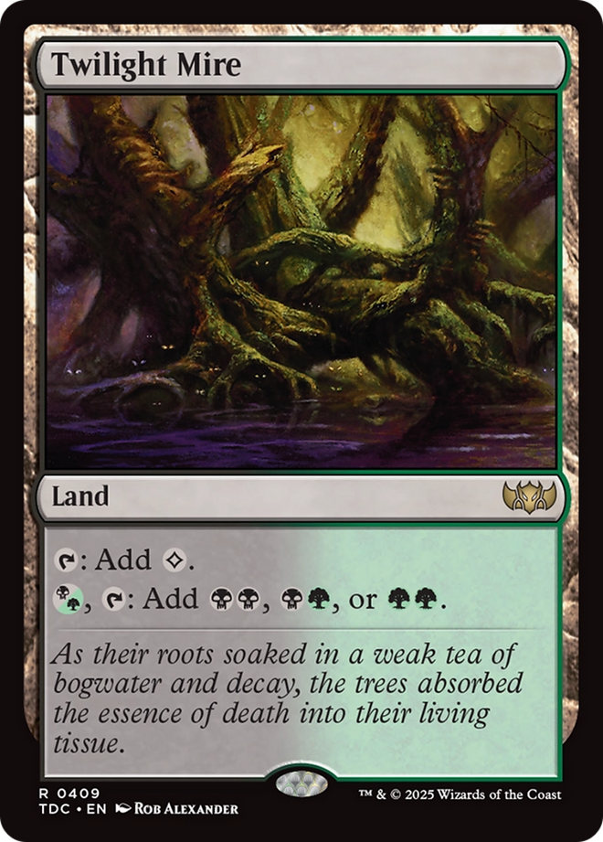 Twilight Mire [Tarkir: Dragonstorm Commander]