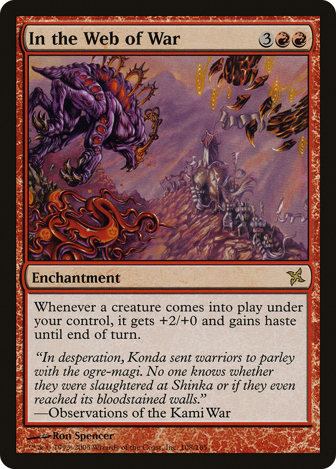 In the Web of War [Betrayers of Kamigawa]