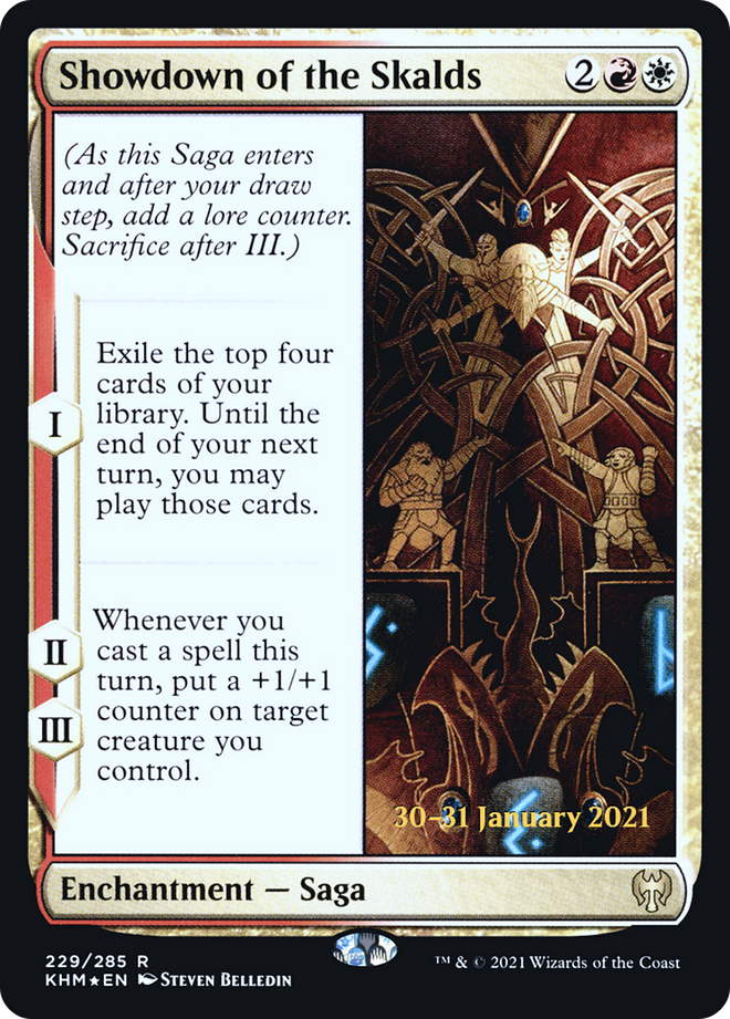 Showdown of the Skalds [Kaldheim Prerelease Promos]