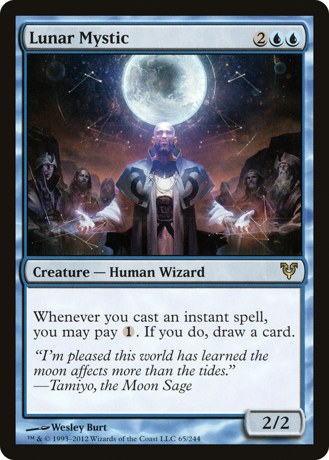 Lunar Mystic [Avacyn Restored]