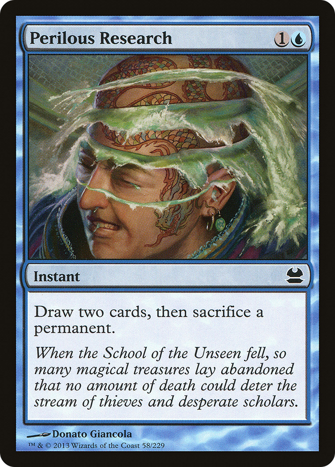 Perilous Research [Modern Masters]