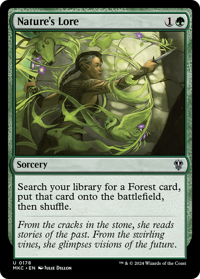 Nature's Lore [Murders at Karlov Manor Commander]