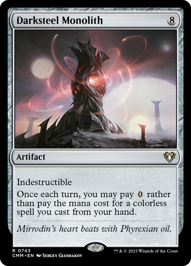 Darksteel Monolith [Commander Masters]