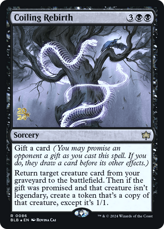 Coiling Rebirth [Bloomburrow Prerelease Promos]
