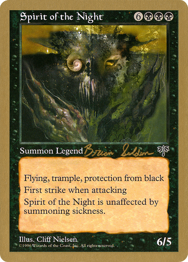 Spirit of the Night (Brian Selden) [World Championship Decks 1998]