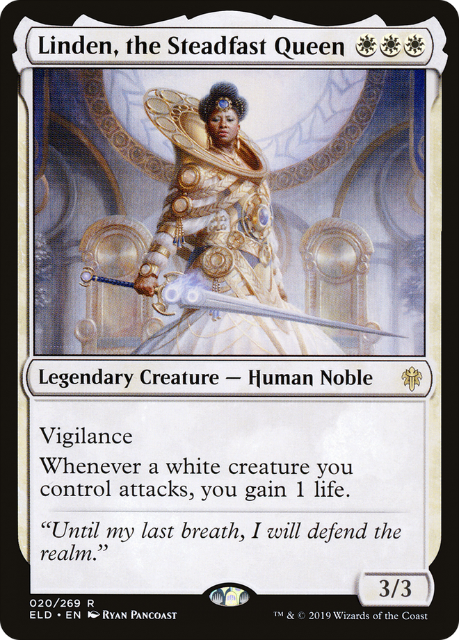 Linden, the Steadfast Queen [Throne of Eldraine]