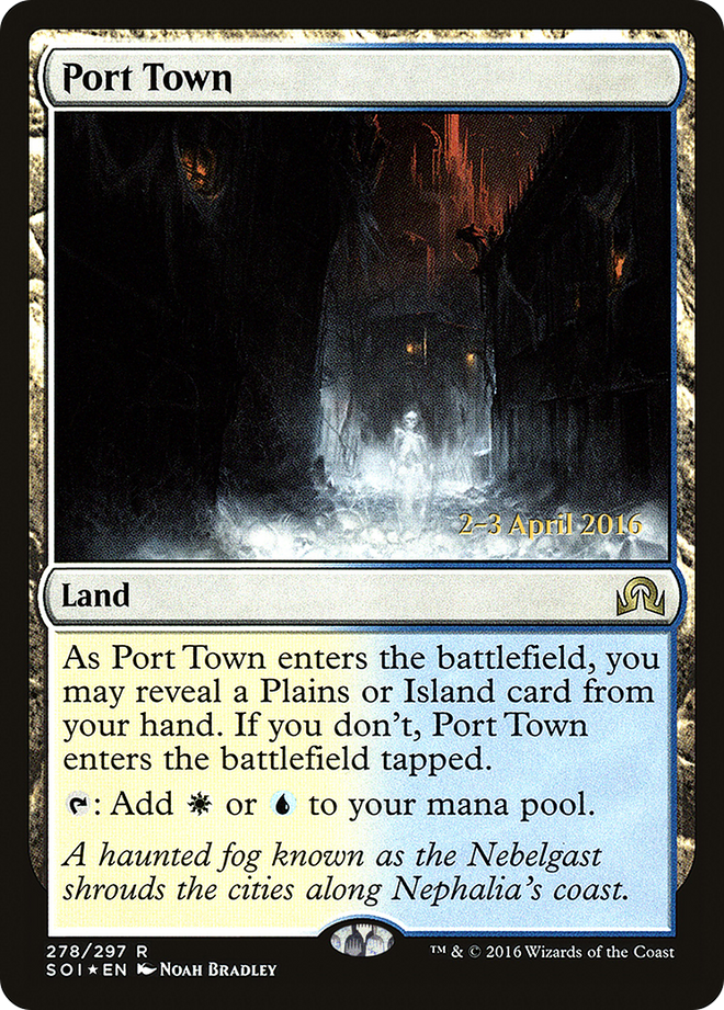 Port Town [Shadows over Innistrad Prerelease Promos]