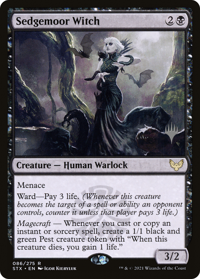Sedgemoor Witch (Promo Pack) [Strixhaven: School of Mages Promos]