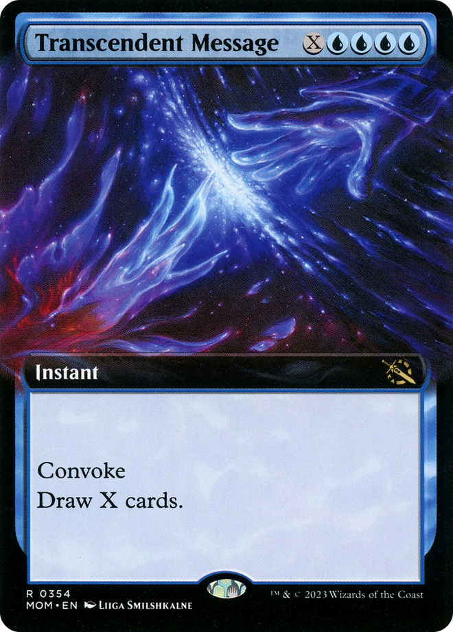 Transcendent Message (Extended Art) [March of the Machine]