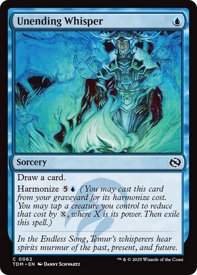 Unending Whisper [Tarkir: Dragonstorm]