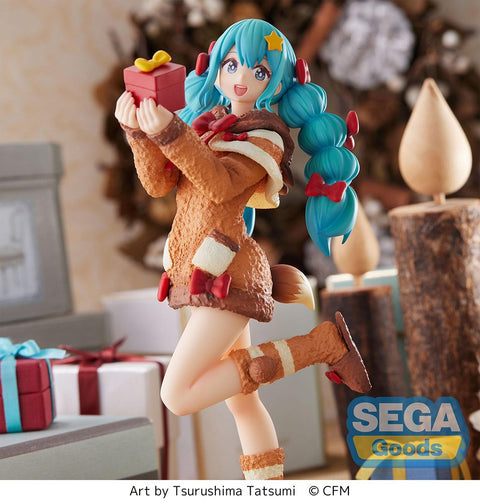 New SEGA Hatsune Miku 2022 Christmas Ver. Super Premium Figure from Japan