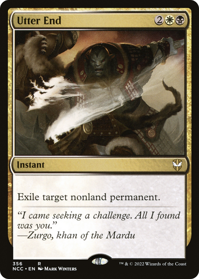 Utter End [Streets of New Capenna Commander]