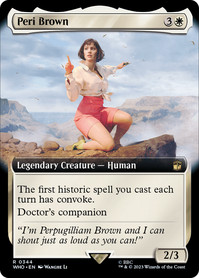 Peri Brown (Extended Art) [Doctor Who]