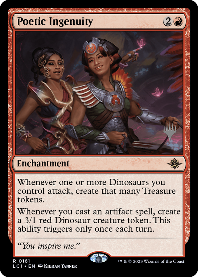 Poetic Ingenuity (Promo Pack) [The Lost Caverns of Ixalan Promos]