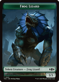 Frog Lizard // Dragon (0014) Double - Sided Token [Tarkir: Dragonstorm Commander Tokens] - Anime Alley