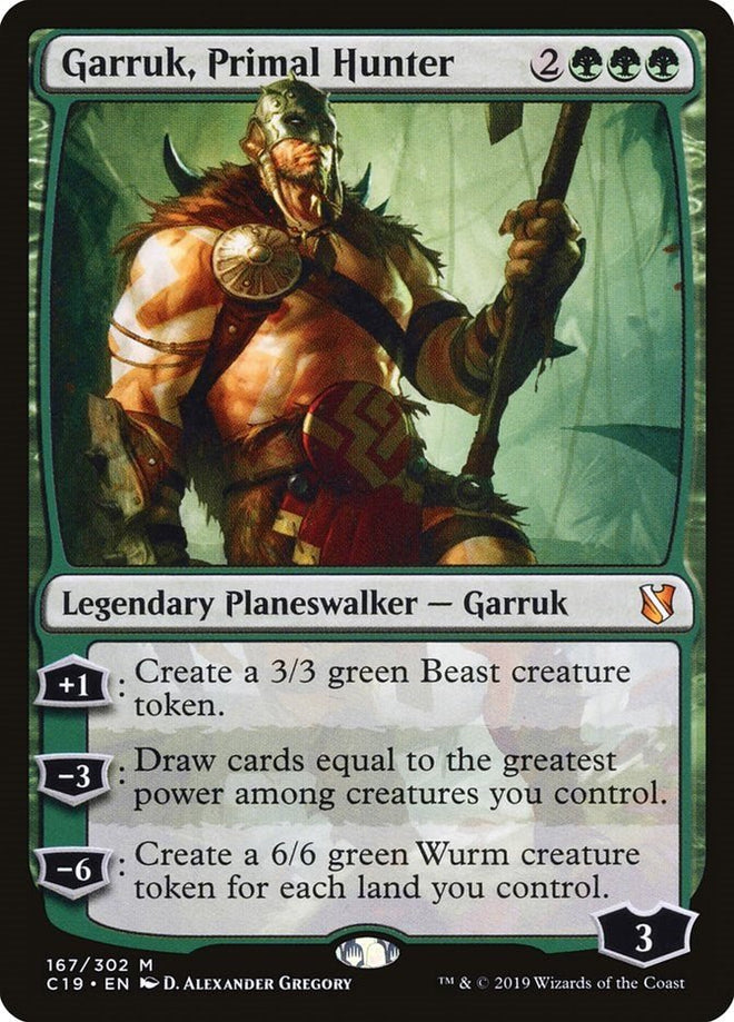 Garruk, Primal Hunter [C19 - 167] - Anime Alley