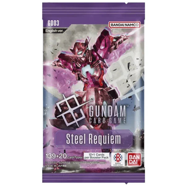 Gundam Card Game - GD-03 - Steel Requiem Booster Pack