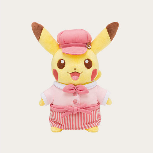 Pokémon Cafe Waitress Pikachu Plush