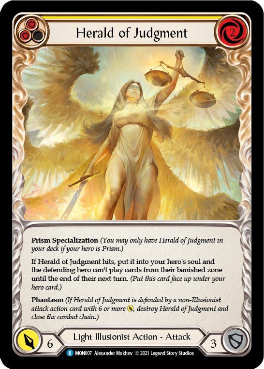 Herald of Judgment [MON - 007] - Anime Alley