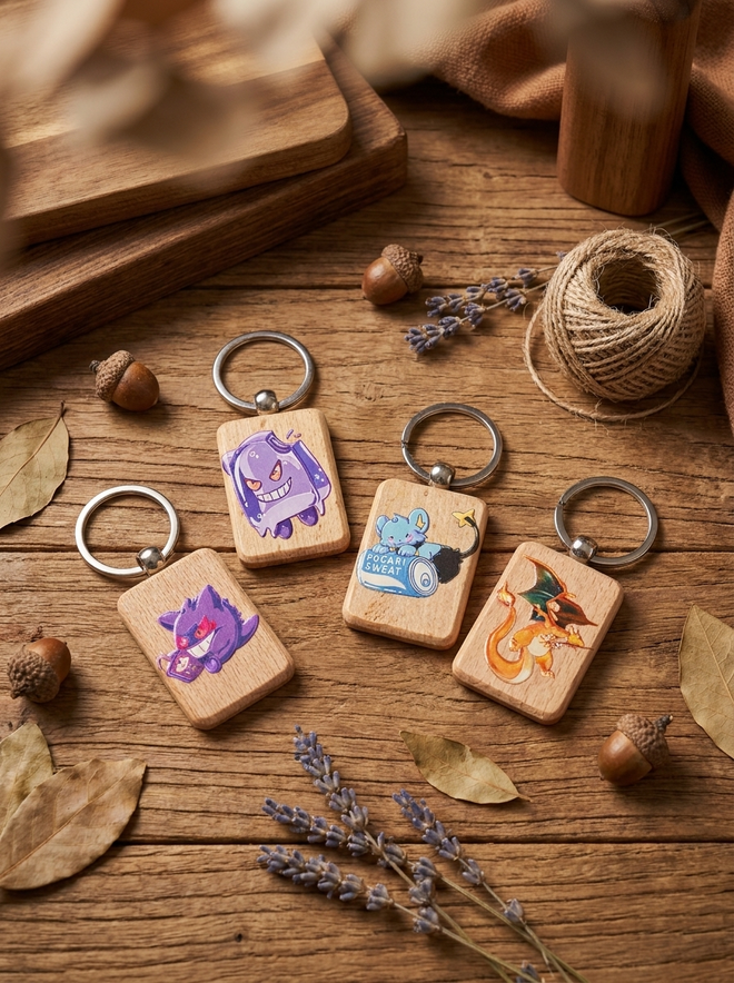 ShySproutStudio Keychains