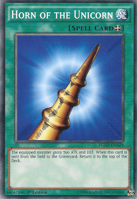 Horn of the Unicorn [YGLD - ENA29] Common - Anime Alley