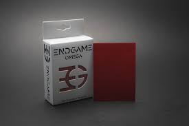 Endgame - Standard Card Sleeves 100ct - Omega - Cabernet Red