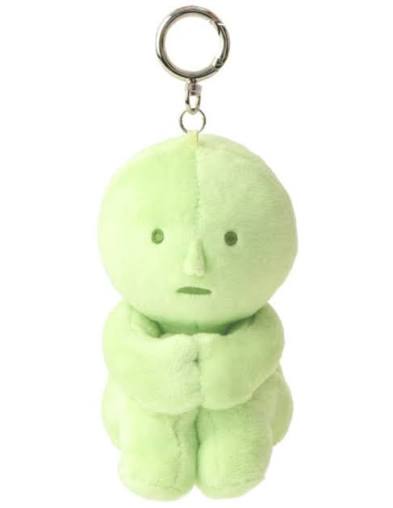 Smiski Plush Keychain - Hugging Knees