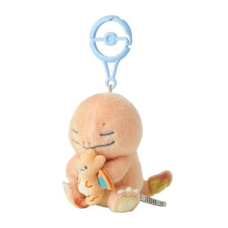 Charmander & Charizard Pokémon Little Daydream Plush Mascot with Carabiner