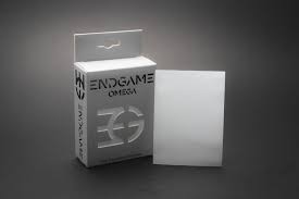 Endgame - Standard Card Sleeves 100ct - Omega - Trillium White