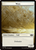 Insect (0023) // Wall Double - Sided Token [Tarkir: Dragonstorm Commander Tokens] - Anime Alley