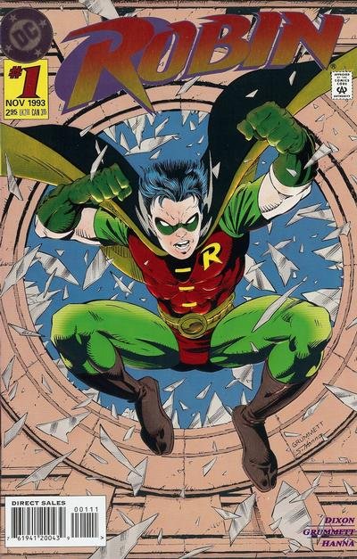 Robin #1 Embossed Cover - NM