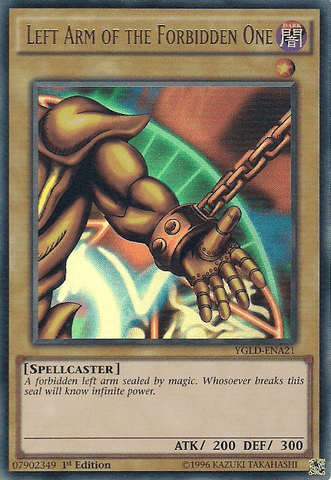 Left Arm of the Forbidden One [YGLD - ENA21] Ultra Rare - Anime Alley