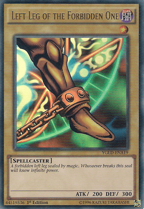 Left Leg of the Forbidden One [YGLD - ENA19] Ultra Rare - Anime Alley