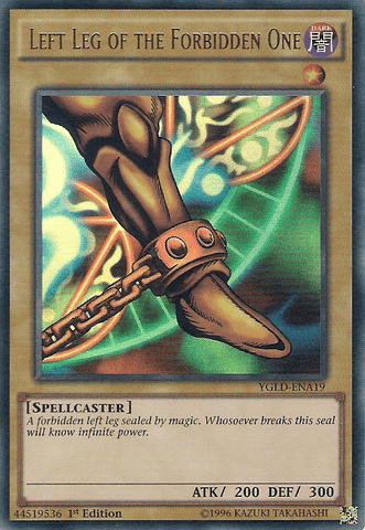 Left Leg of the Forbidden One [YGLD - ENA19] Ultra Rare - Anime Alley