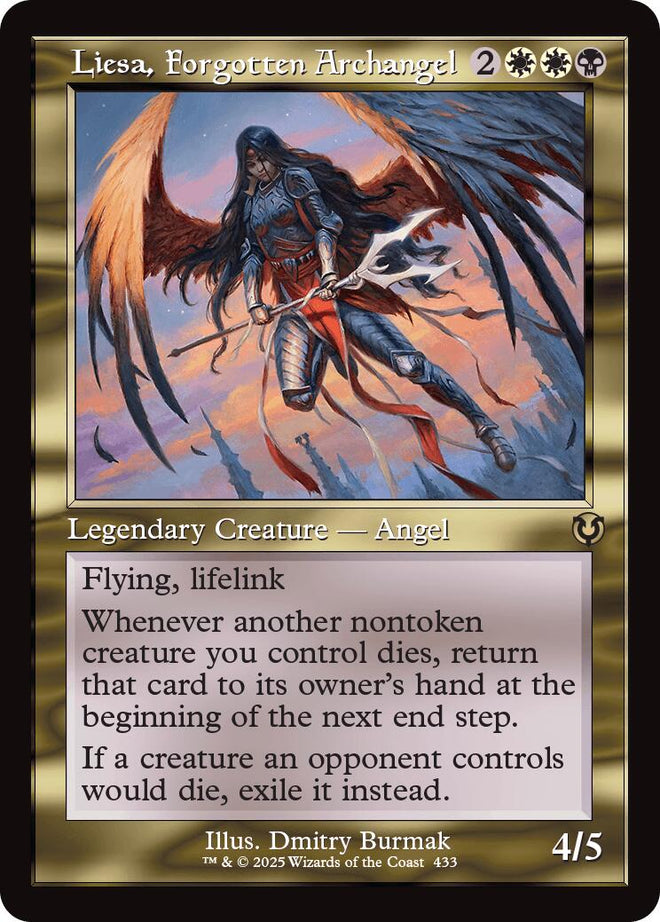 Liesa, Forgotten Archangel (Retro Frame) [INR - 433] - Anime Alley