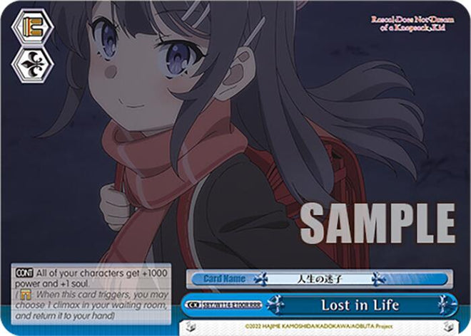 Lost in Life (SBY/W114 - E100 CR) [Rascal Does Not Dream Series] - Anime Alley