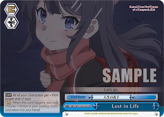 Lost in Life (SBY/W114 - E100R RRR) [Rascal Does Not Dream Series] - Anime Alley