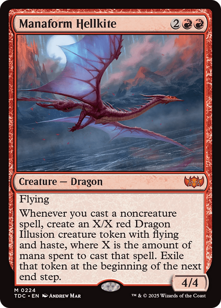 Manaform Hellkite [Tarkir: Dragonstorm Commander] - Anime Alley