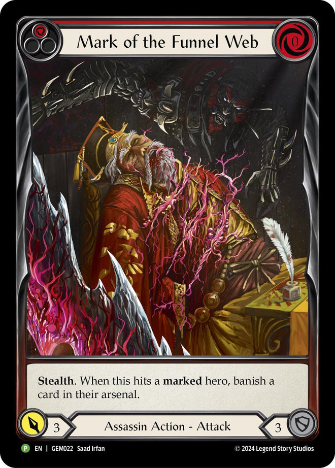Mark of the Funnel Web (Red) [GEM - GEM022] - Anime Alley