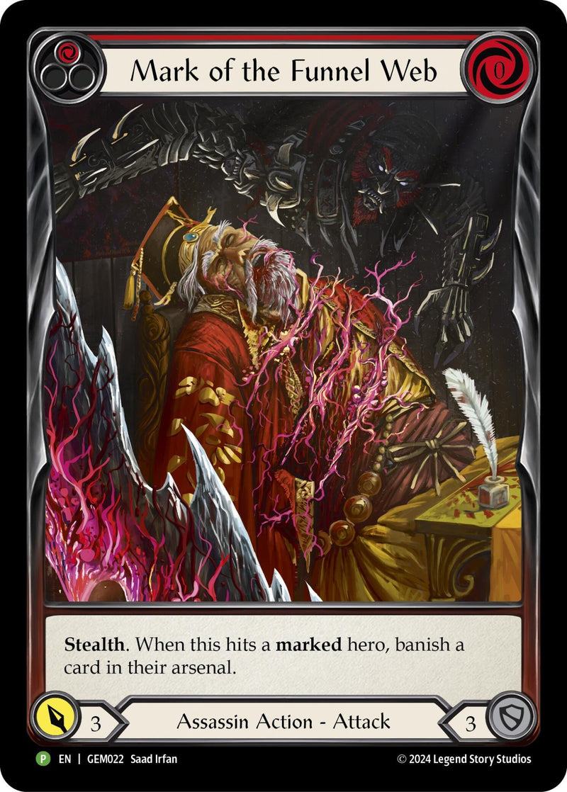 Mark of the Funnel Web (Red) [GEM - GEM022] - Anime Alley