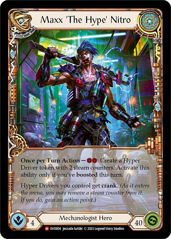 Maxx 'The Hype' Nitro [EVO - 004] - Anime Alley