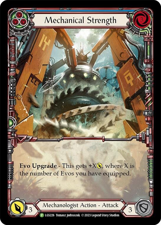 Mechanical Strength (Blue) - LGS226 [PR - 226] - Anime Alley