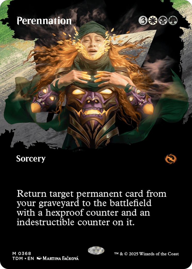 Perennation (Borderless) [Tarkir: Dragonstorm] - Anime Alley