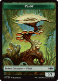Plant // Goat Double - Sided Token [Tarkir: Dragonstorm Commander Tokens] - Anime Alley